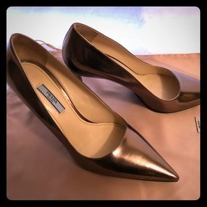 Prada “Calzature Donna” Size 39 Dark Rose Heels